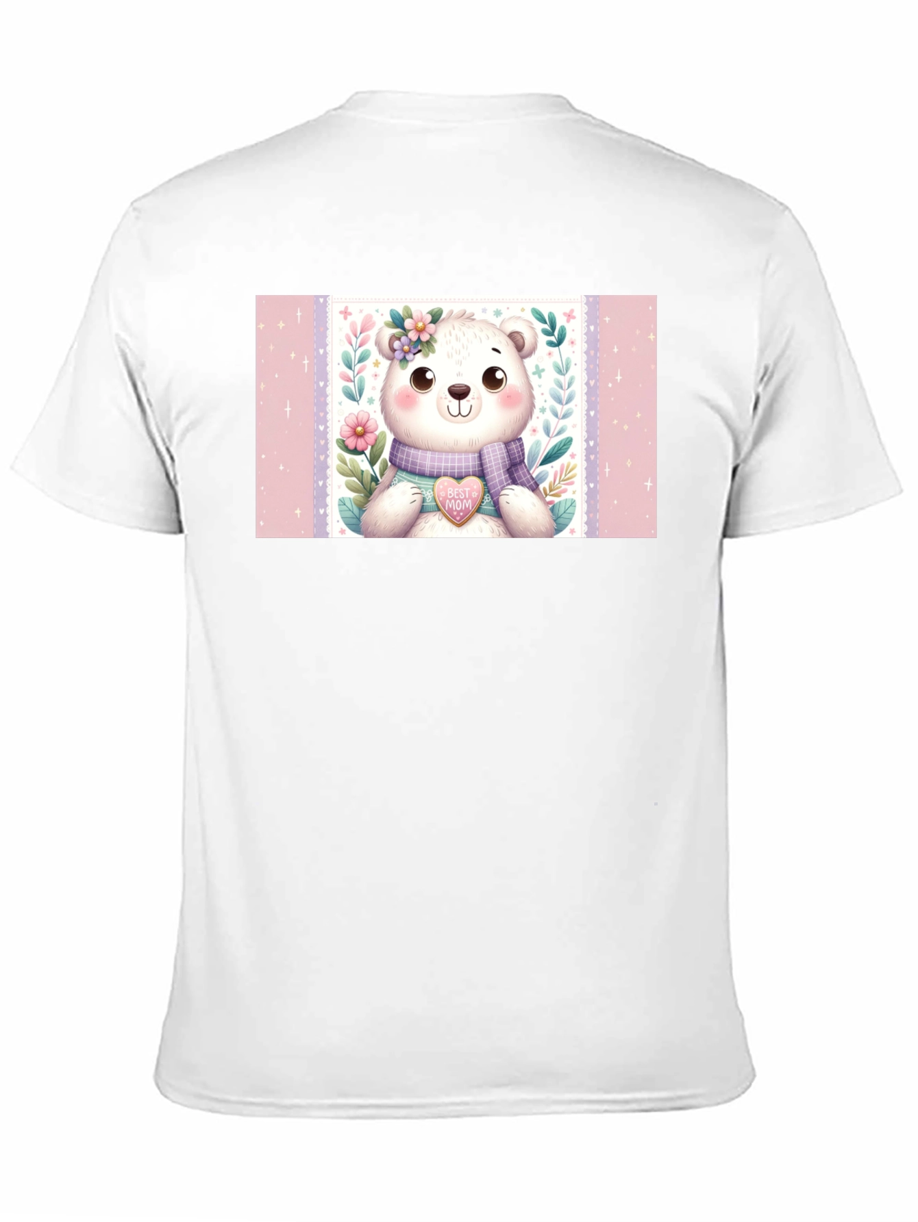Cute Bear Best Mom T-Shirt