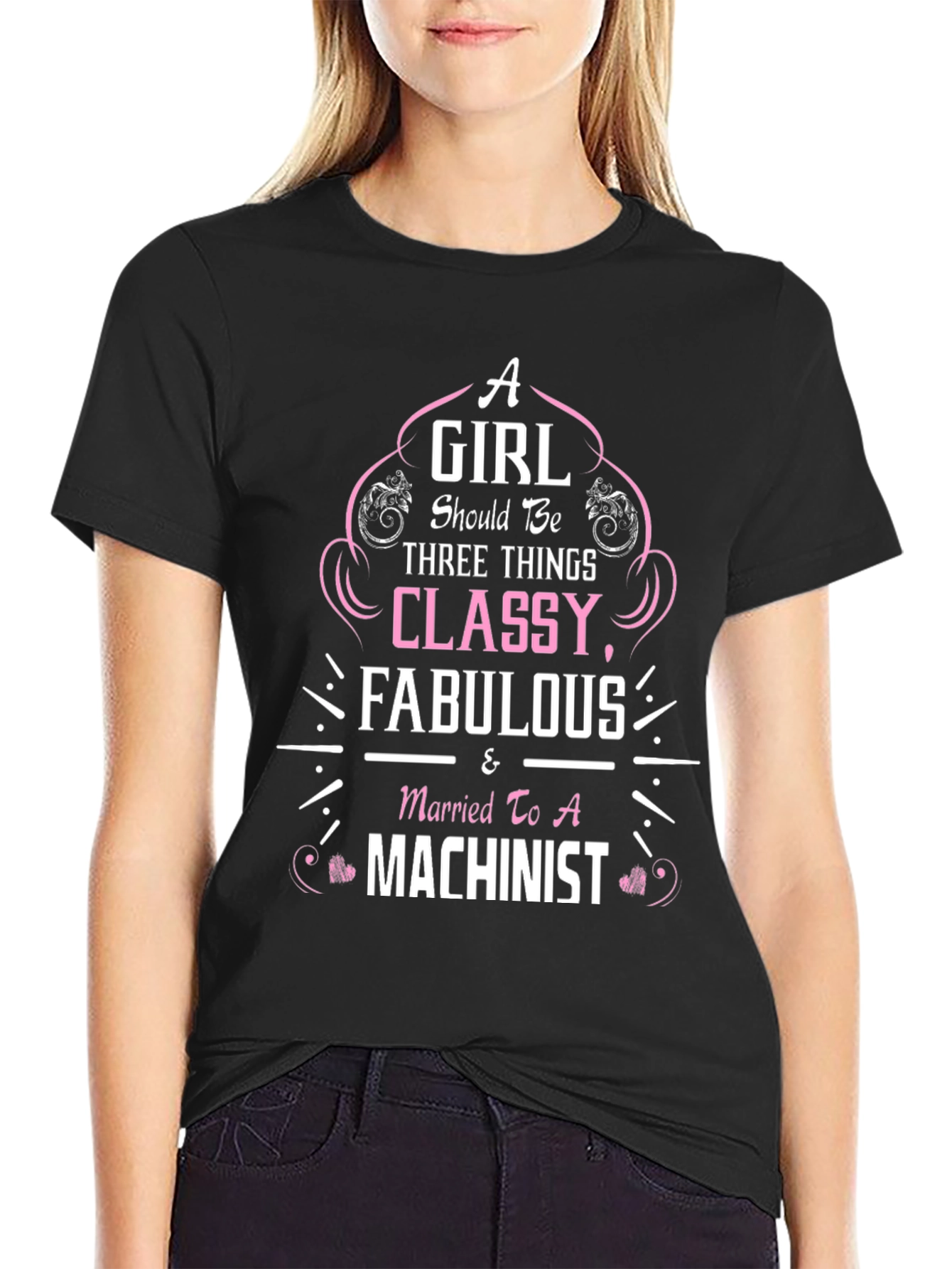 Classy Machinist Wife Tee