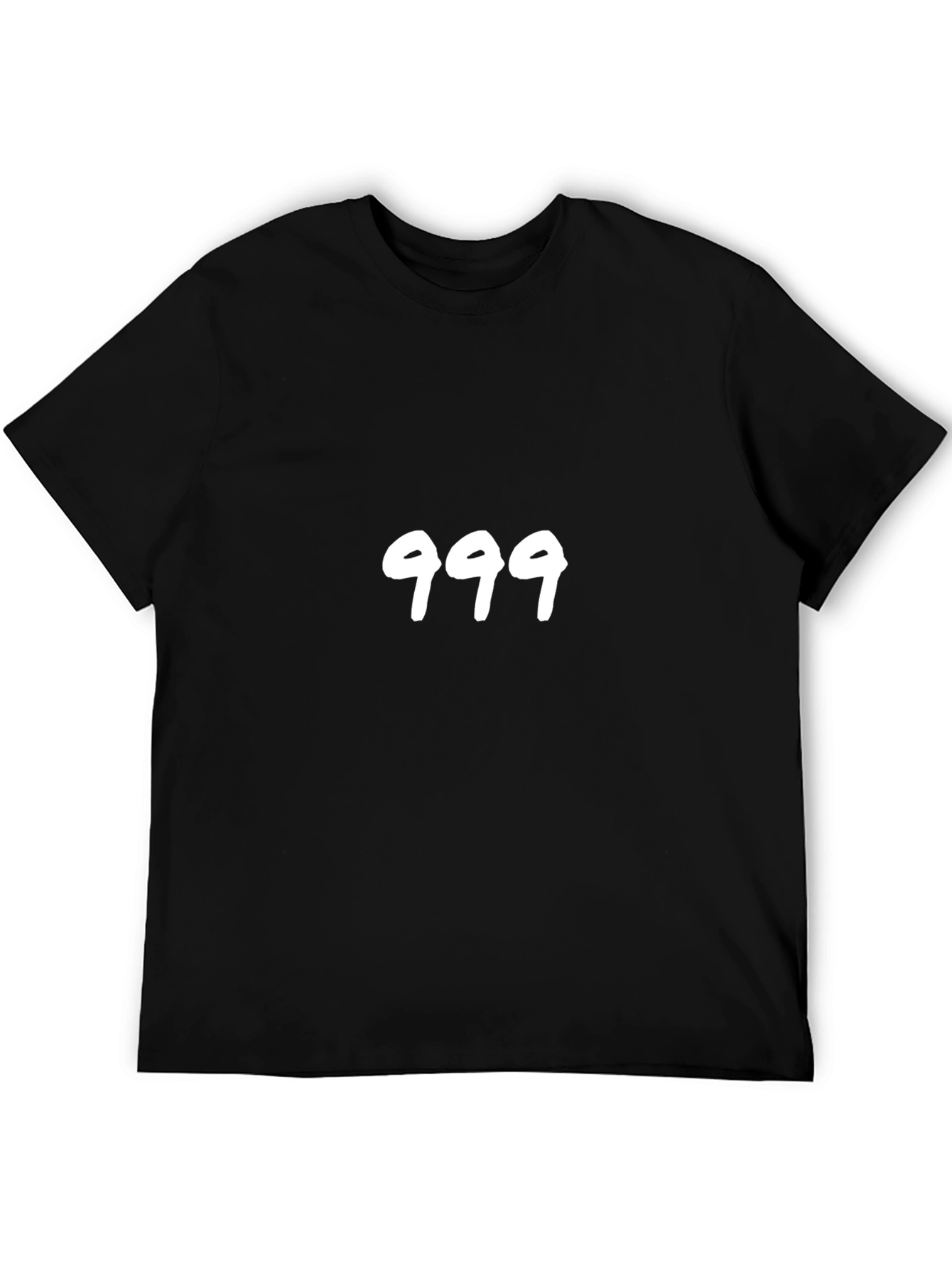 999 Black Graphic T-Shirt