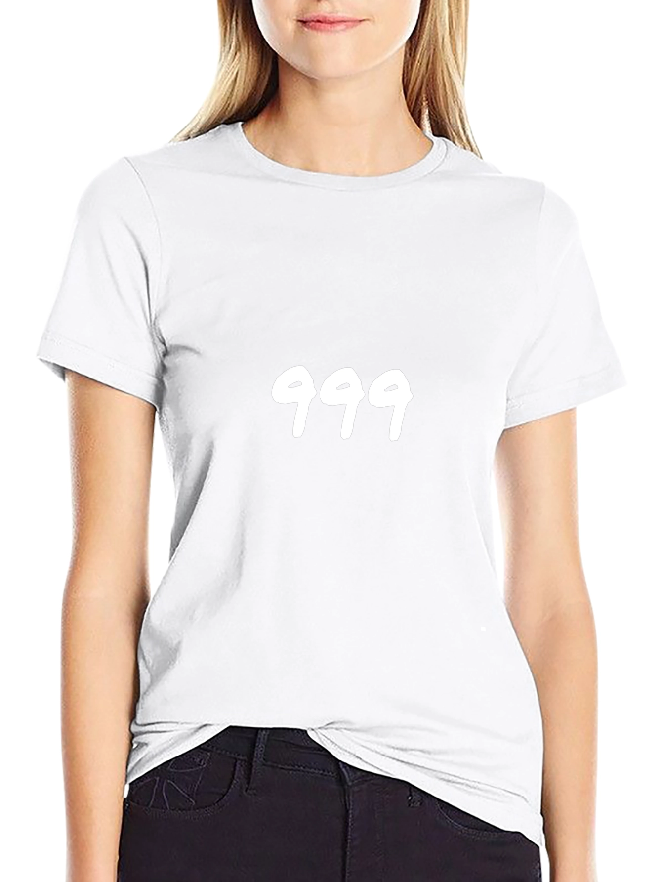 999 Black Graphic T-Shirt