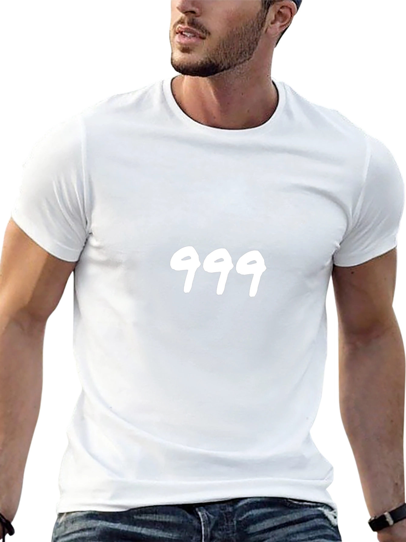 999 Black Graphic T-Shirt
