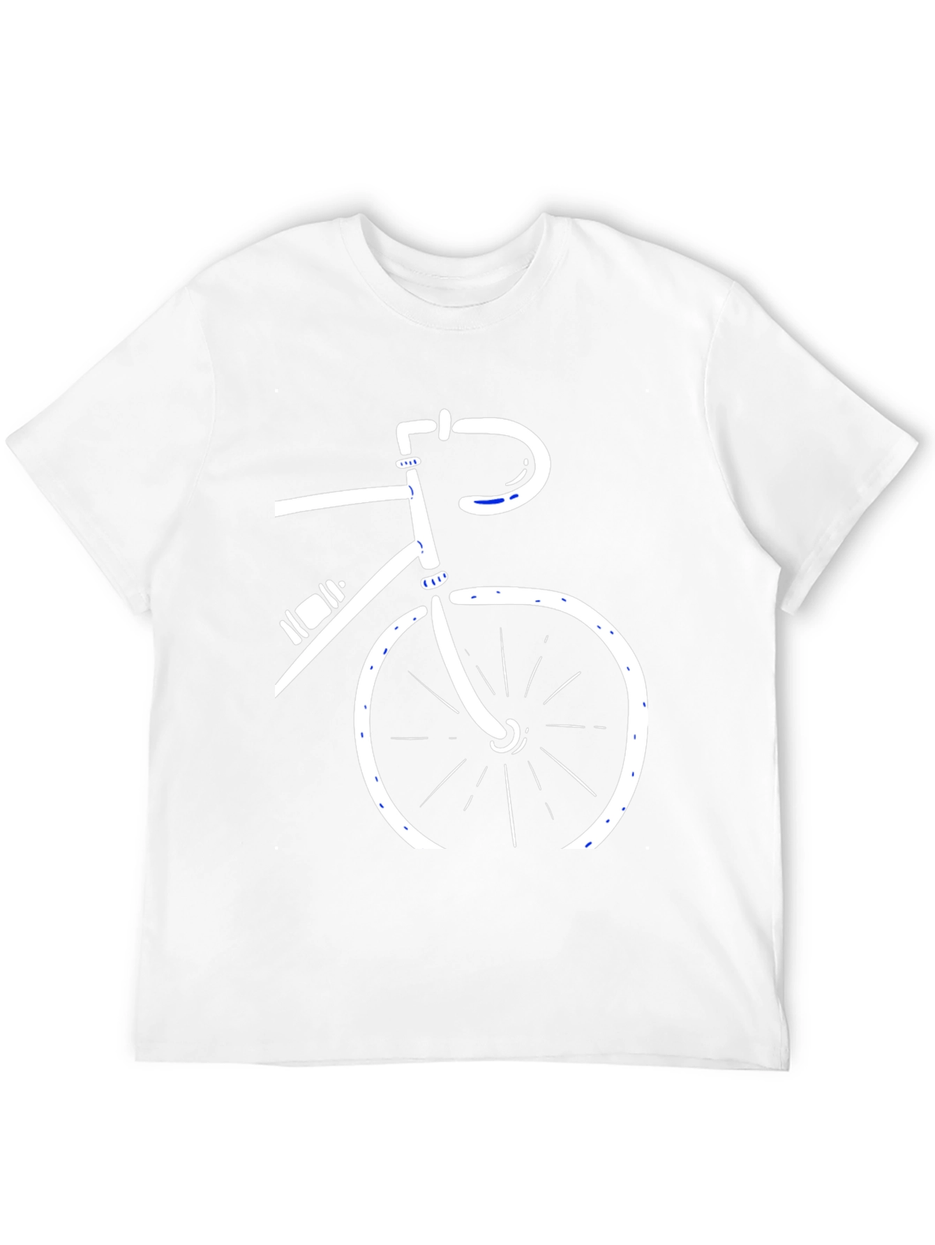 Cycling Enthusiast Tee - Sleek Bike Design