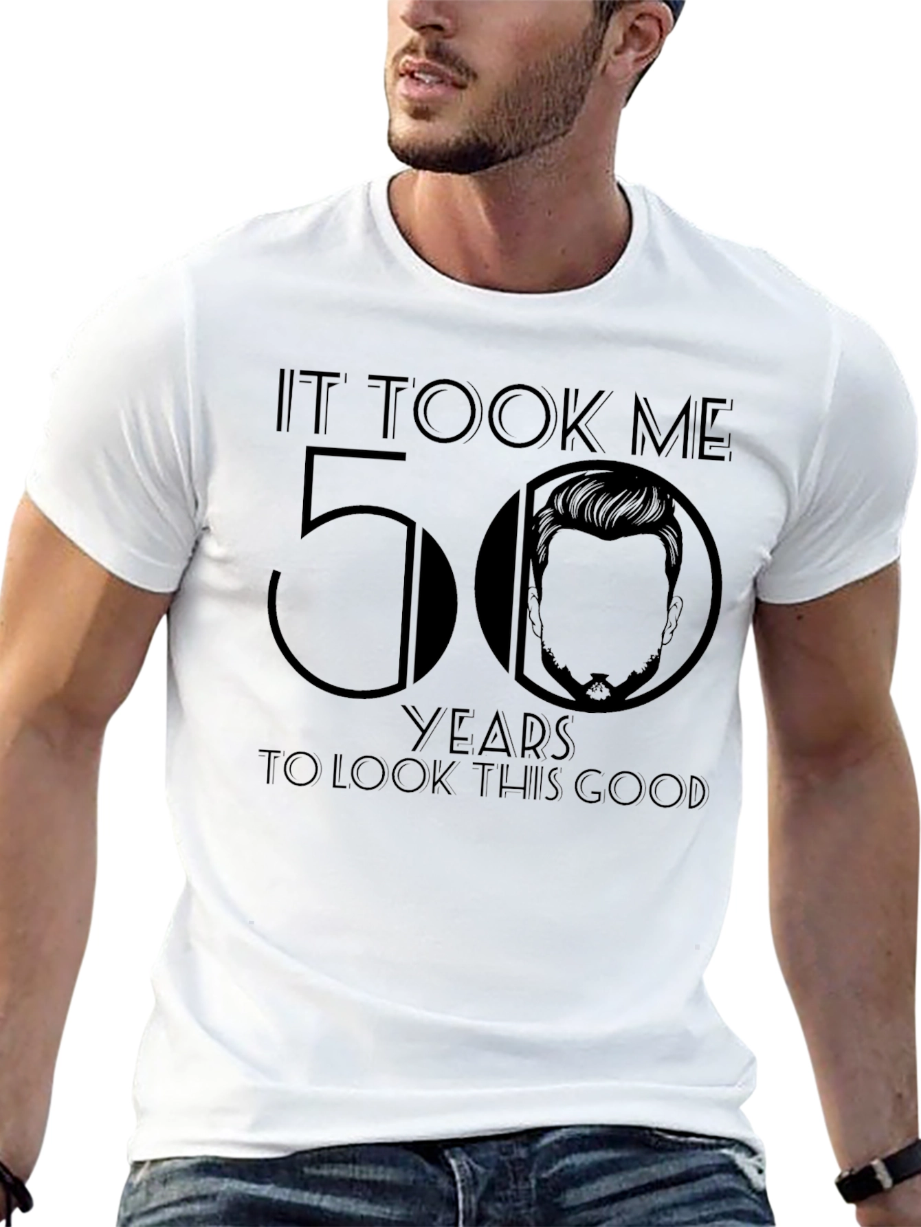 50th Birthday T-Shirt: It Took Me 50 Years